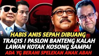 TRAGIS  PASLON PDIP KALAH TELAK LAWAN KOTAK KOSONG SAMPAI ANIES DIKHIANATI  KARMA F1TN4H JOKOWI [upl. by Yseulte]