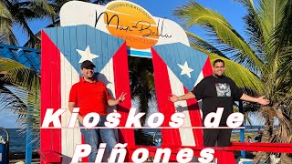 Piñones 🇵🇷 Puerto Rican Street Food 🤤 [upl. by Mather]