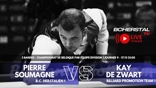 INTM  BC  HERSTALIEN 1 Vs PROMOTION TEAM 1  SOUMAGNE Pierre Vs DE ZWART Kay [upl. by Eelarat]