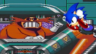 Sonic Spinball All Bosses No Damage With Ending GenesisMegadrive [upl. by Kaule]