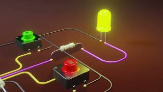 Bistable Multivibrator mode of 555 timer IC [upl. by Seiber420]