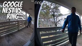 Google Nest Doorbell Vs Ring Video Doorbell [upl. by Malita]