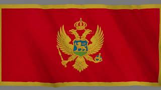 Flag of Montenegro  National Anthem [upl. by Inami]