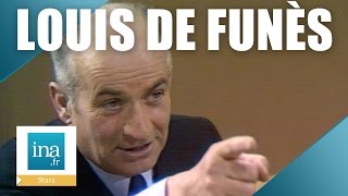 Quand Louis de Funès rencontrait le patron de la gendarmerie  Archive INA [upl. by Eniamzaj158]