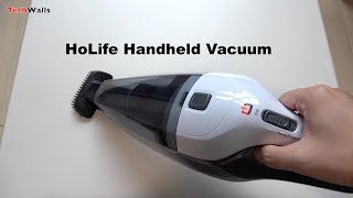 HoLife Handheld Cordless Vacuum Unboxing amp Testing [upl. by Cleodel]