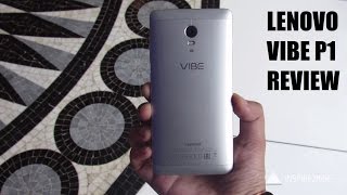 Lenovo Vibe P1 review full unboxing CAMERA BENCHMARKS [upl. by Alyam]