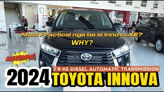 A Review of the 2024 Toyota Innova XE 28L Automatic Transmission car review 2024 toyota innova [upl. by Holey]