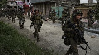 Philippines Fights Islamic Militants in Marawi [upl. by Akissej]