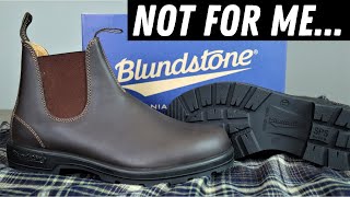 Blundstone 550  Why I decided not to keep mine [upl. by Eniamart]