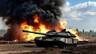 Scary German Leopard Tank Attack Capable of Destroying Russian T90SM Tank Troops at the border [upl. by Eninaej]