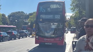 Stagecoach London ADL Enviro 400 MMC 12366 YX16 OGE Route 122 [upl. by Keven727]