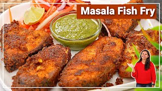 टेस्टी मसाला फिश फ्राई कम तेल में ऐसे बनाये  Masala Fish Fry  Fish Recipe  Rohu Fish Fry  Kabita [upl. by Engel]