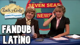 Zack y Cody Gemelos a Bordo  Zack en Seven Seas FANDUB Español Latino [upl. by Kristopher]