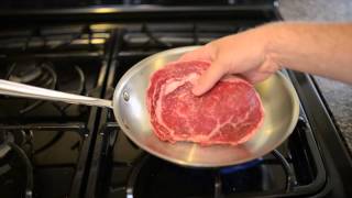 How to Cook the Perfect Steak with All Clad [upl. by Zane499]