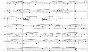 Sam Wu Hydrosphere 2022 for orchestra SCORE [upl. by Alek]