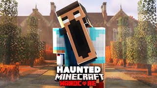 Surviving in a 100 Year Old Haunted Mansion in Hardcore Minecraft [upl. by Ayatnwahs]