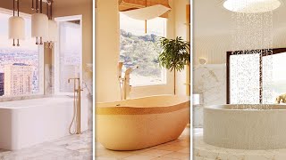 3 Interior Designers Transform The Same Luxury Bathroom  Space Savers  Architectural Digest [upl. by Yesnikcm]