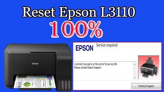 epson l3110 resetter adjustment program download [upl. by Suirred]