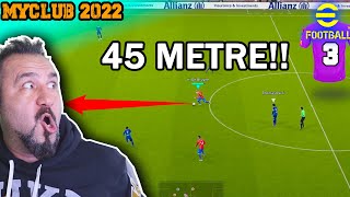 45 METRE FÜZE GOL CARLOS FRİKİK ⚽ NEYMAR ÇALIM ŞOV  PES 2022 Efootball 2022 RÜYA TAKIM 3 [upl. by Gilbertina]