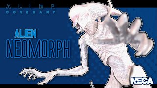 NECA Toys Alien Covenant Neomorph Figure  Video Review [upl. by Ynattib]