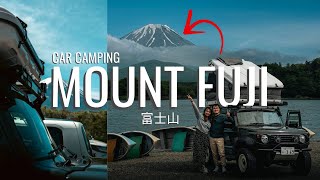 Car camping around Mount Fuji  Tokyo amp Lake Kawaguchiko [upl. by Ylecic]