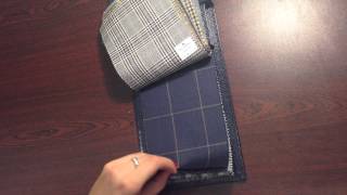 Scabal Mosaic cool wool Super 100S Super 130S  костюмные ткани [upl. by Koffman]