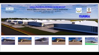 CAINIAO SMART LOGISTIC WAREHOUSE  GROUNDBREAKING CEREMONY [upl. by Salkin]