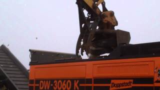 Doppstadt DW 3060 Grinding Tires 2MP4 [upl. by Ajet]