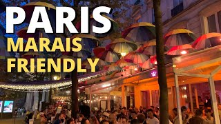 🇫🇷 Paris Ao Vivo O Marais Friendly  lemarais marais paris gay gayfriendly [upl. by Salokkin730]