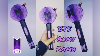 DIY BTS Army bomb💜Origami BTS lightstick how to make Origami army bomb diy lightstick bts crafts [upl. by Alameda]