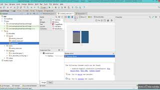 How To Change Constraint Layout To Linear Layout In Android Studio  Class Not Found Issue Solved [upl. by Aihsirt]