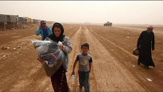 Einbahnstraße Kein Zurück für Flüchtlinge aus Kobani [upl. by Noremak]