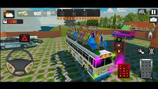 👌Indiana Bus Simulator Game Play Star Gaming bus simulator indonesia mood [upl. by Dlaniger]