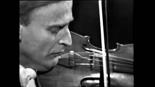 YEHUDI MENUHIN C Franck  Violin Sonata in A Hephzibah Menuhin piano 1960 [upl. by Ordnagela129]