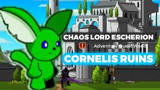 CHAOS LORD ESCHERION  CORNELIS RUINS AQW Story Mode  The 13 Lords of Chaos FULL WALKTHROUGH [upl. by Azar]