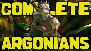 Skyrim  The COMPLETE Guide to the Argonians  Elder Scrolls Lore [upl. by Gowrie]