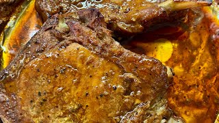 Easy cooking delicious pork chop in the oven [upl. by Allister]