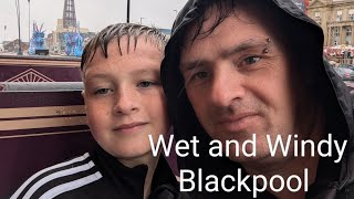 We are in Blackpool Not great weather though [upl. by Eca364]