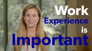 Why is work experience important for your Duke Fuqua MBA application [upl. by Disraeli475]