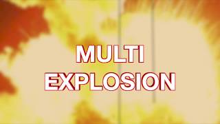 Multi Explosion Sound Effect [upl. by Kandy]