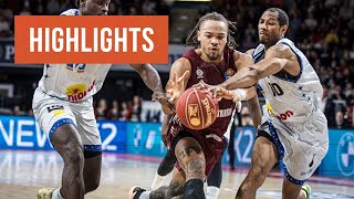 Highlights FC Bayern München Basketball vs HAKRO Merlins Crailsheim Saison 20232024 [upl. by Nnaeel]