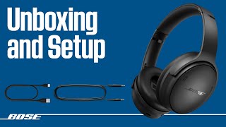 Bose QuietComfort Headphones – Unboxing and Setup [upl. by Luann]