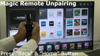 Magic Remote Pairing with LG TV How to [upl. by Mellie]