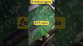 Led tv backlight repairyoutubeshorts [upl. by Anastase719]