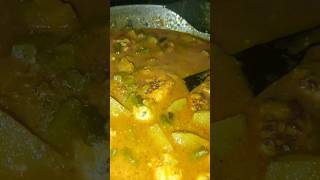 Chhena curry🍲🍲foodrecipe cooking testy shortsviral [upl. by Atnim]