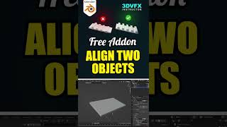 Align Two Objects in Blender for Beginners Complete Guide [upl. by Snashall]