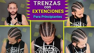 Cómo Hacer TRENZAS de RAÍZ CON EXTENCIONES 🎀 Para PRINCIPIANTES😎 [upl. by Norris]