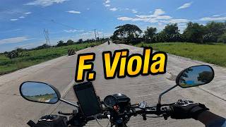 Chill Ride on F Viola Highway San Rafael Bulacan  Yamaha YTX 125 ride [upl. by Ponzo]