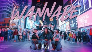 KPOP IN PUBLIC NYC WANNABE  ITZY 있지 Dance Cover [upl. by Aldin]