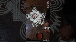 Karthigai deepam special simple padi kolam design🍀🍀🍀🍀🍀 [upl. by Oilerua]